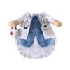 NACOCO Dog Cat Doctor Costume Pet Doctor Clothing