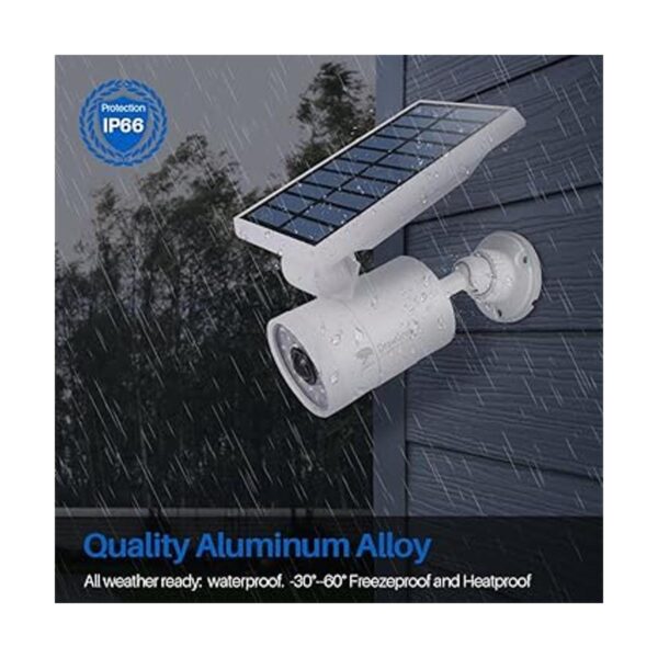 Luz solar LED con sensor de movimiento de 1400 lúmenes de