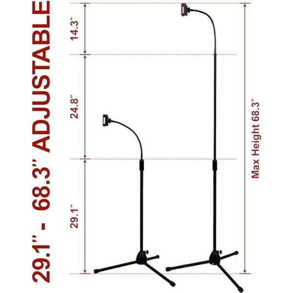 Kaforise Soporte retráctil ajustable para trípode para_4