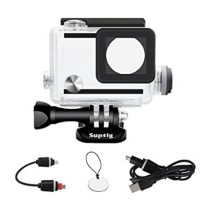 SupTig recargable impermeable Vivienda para GoPro Hero 4_1