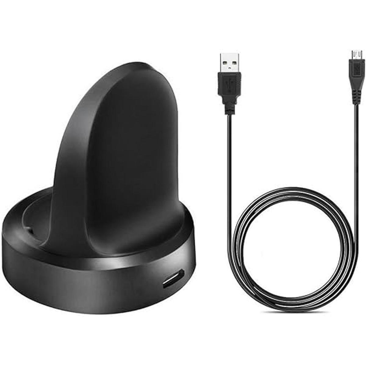 ExMRAT para Gear S2 Cargador base de carga para Samsung