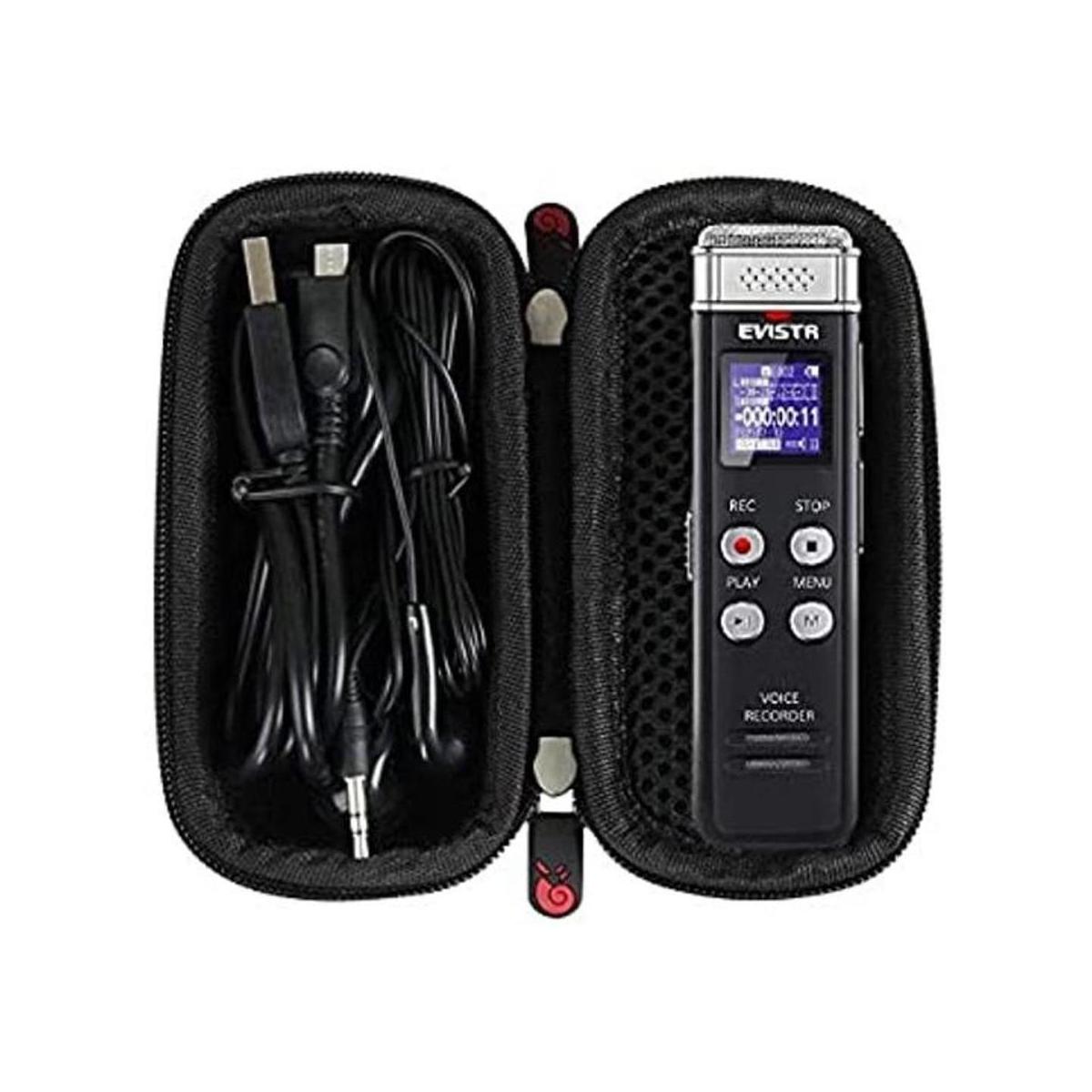 Hermitshell Estuche rígido para grabadora de voz digital