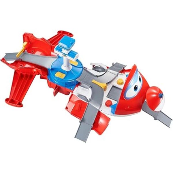 Super Wings Jetts Takeoff Tower 2 en 1 juego de juguetes_2