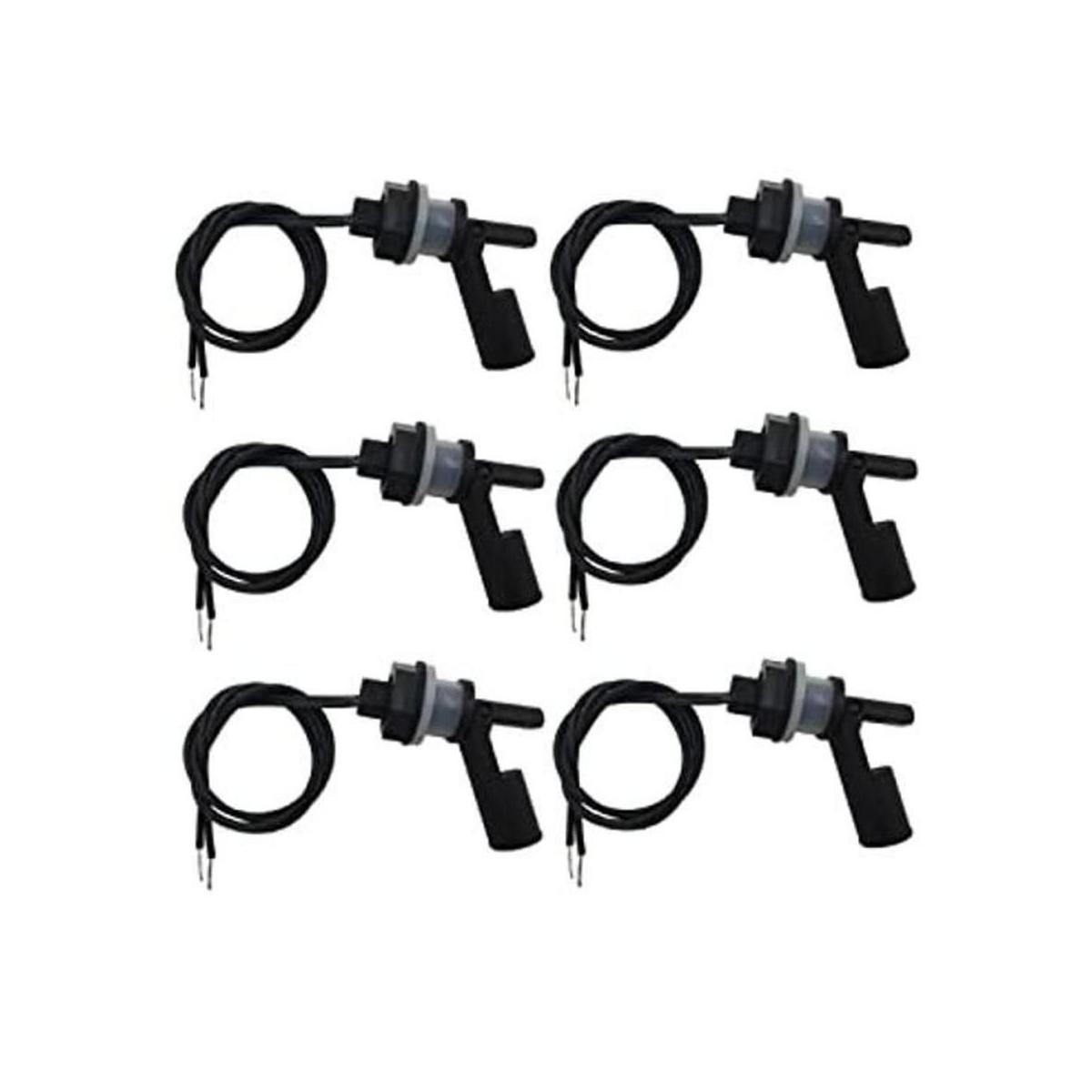 Anndason 6 piezas de sensor de nivel de agua negro para
