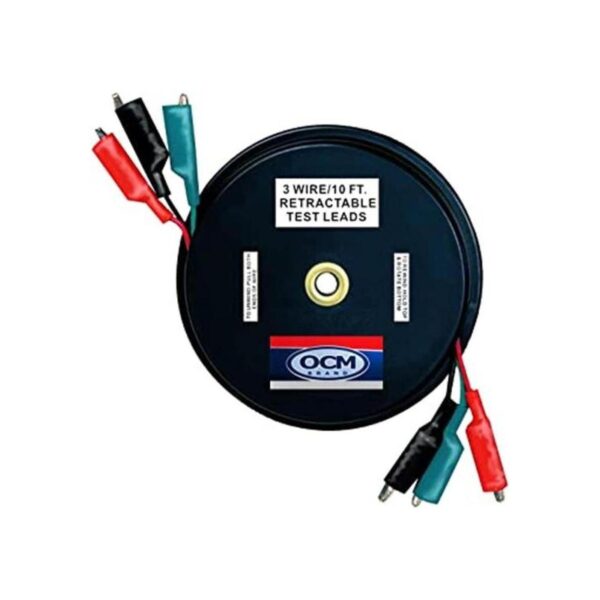 CABLE DE PRUEBA RETRCTIL DE 3 CABLES OCM CABLE DE COBRE_1