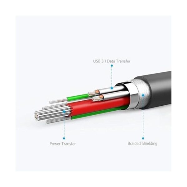 Anker Powerline II Cable USBC a USB 3.1 Gen2 3 pies