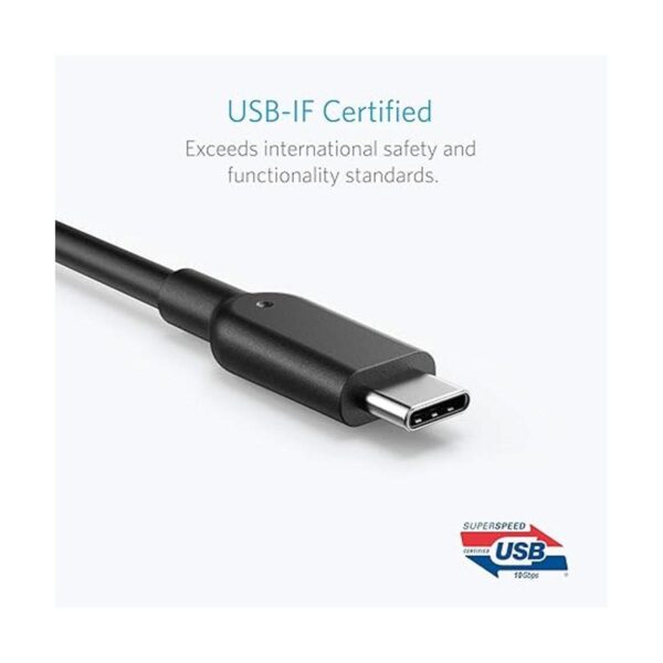 Anker Powerline II Cable USBC a USB 3.1 Gen2 3 pies