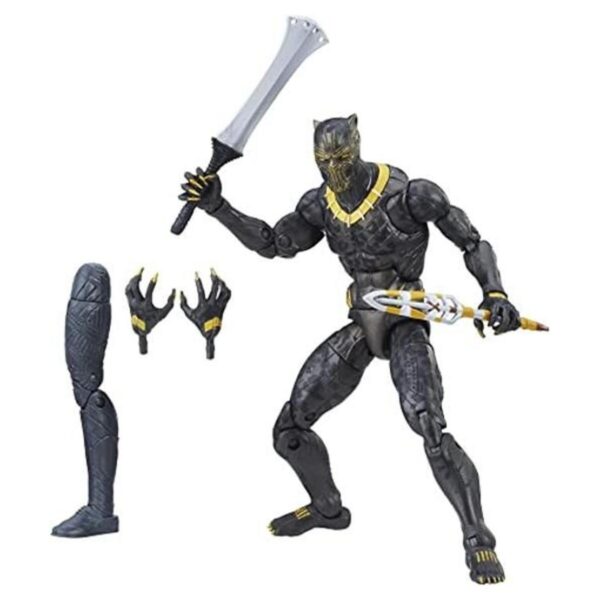 Figura de acción de Erik Killmonger de La Pantera Negra de_1