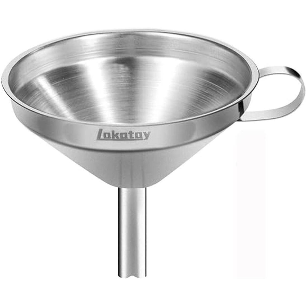 Lakatay Embudo de cocina de acero inoxidable de grado