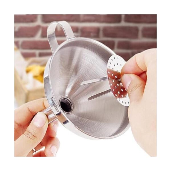 Lakatay Embudo de cocina de acero inoxidable de grado_4