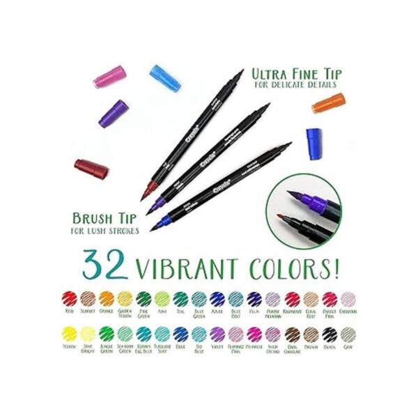Set de caligrafía con rotuladores de doble punta de_3