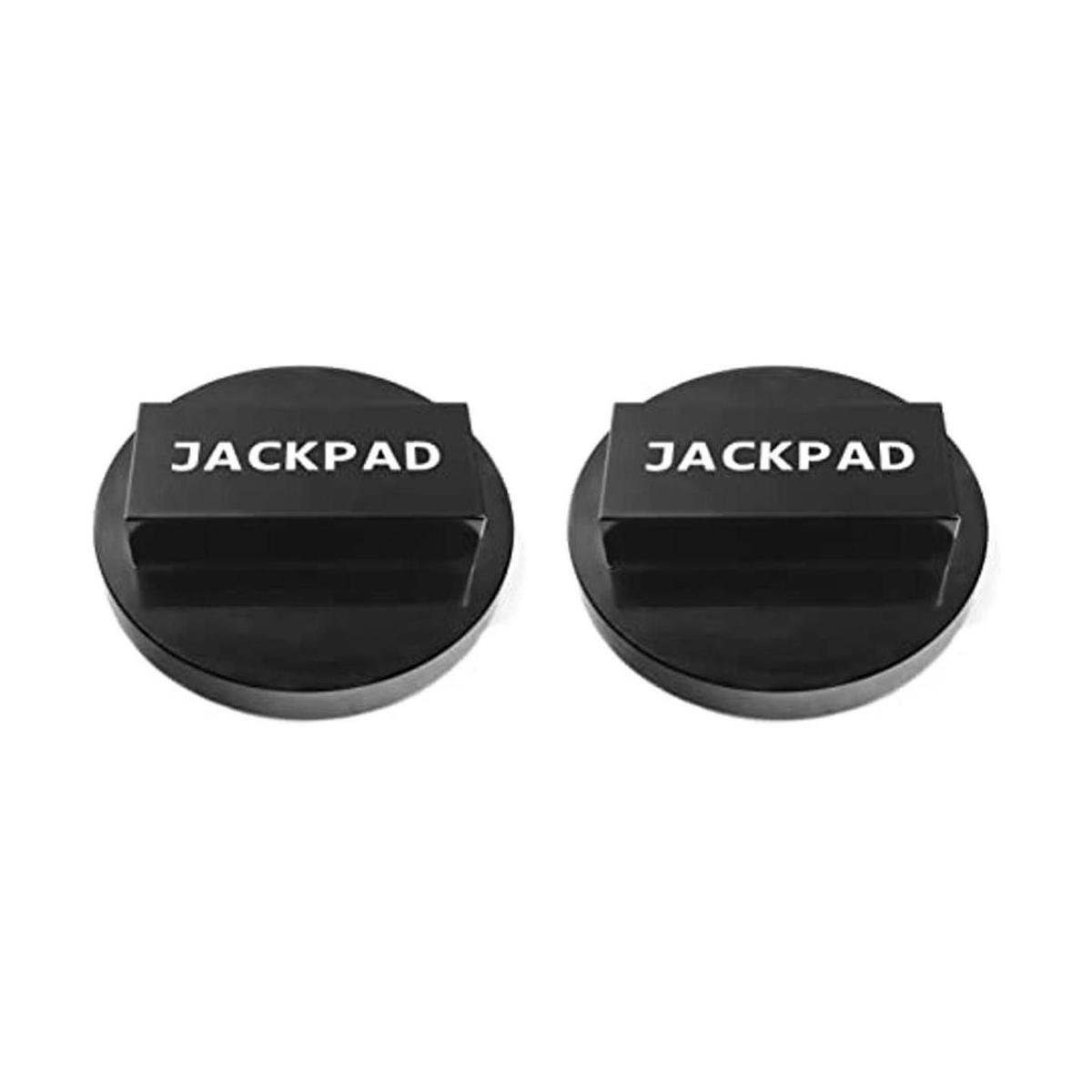 DEF Jack Pad de aluminio anodizado negro duradero para