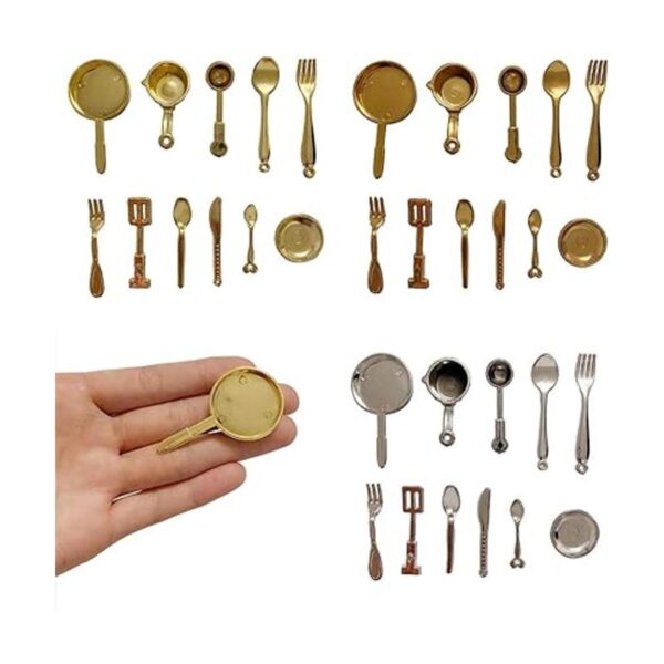 SIX VANKA Decoración en miniatura pastelería 120 piezas