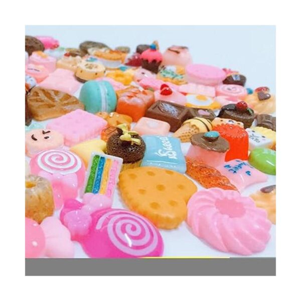 SIX VANKA Decoración en miniatura pastelería 120 piezas