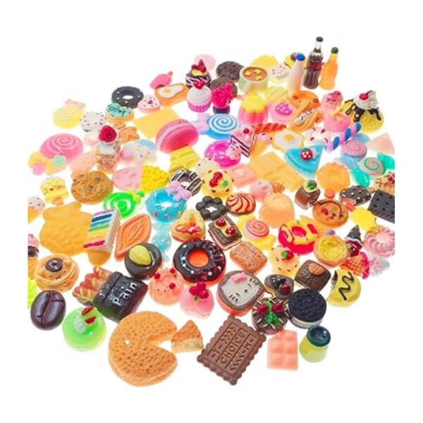 SIX VANKA Decoración en miniatura pastelería 120 piezas