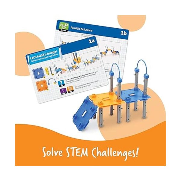 Learning Resources Juego de construcción de ingeniería y