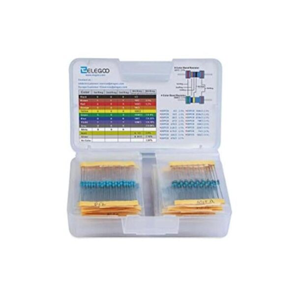 Kit de resistencia 1 surtido Elegoo 17 valores 0 Ohm1_1