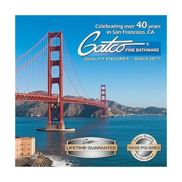 Gatco 1292 Latitude II Gancho decorativo moderno triple_3
