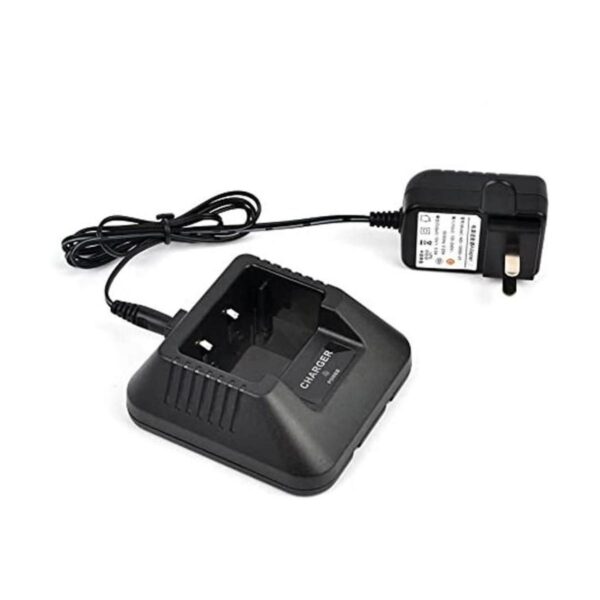Two way Radio Cargador de sobremesa Base para Baofeng UV5R_1