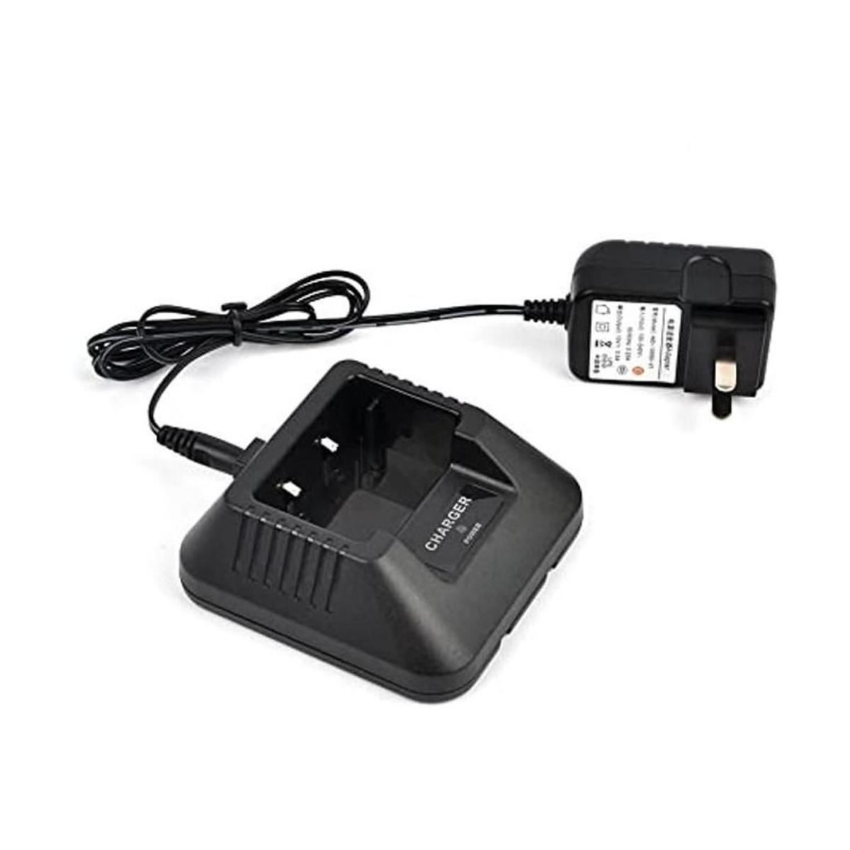 Two way Radio Cargador de sobremesa Base para Baofeng UV5R