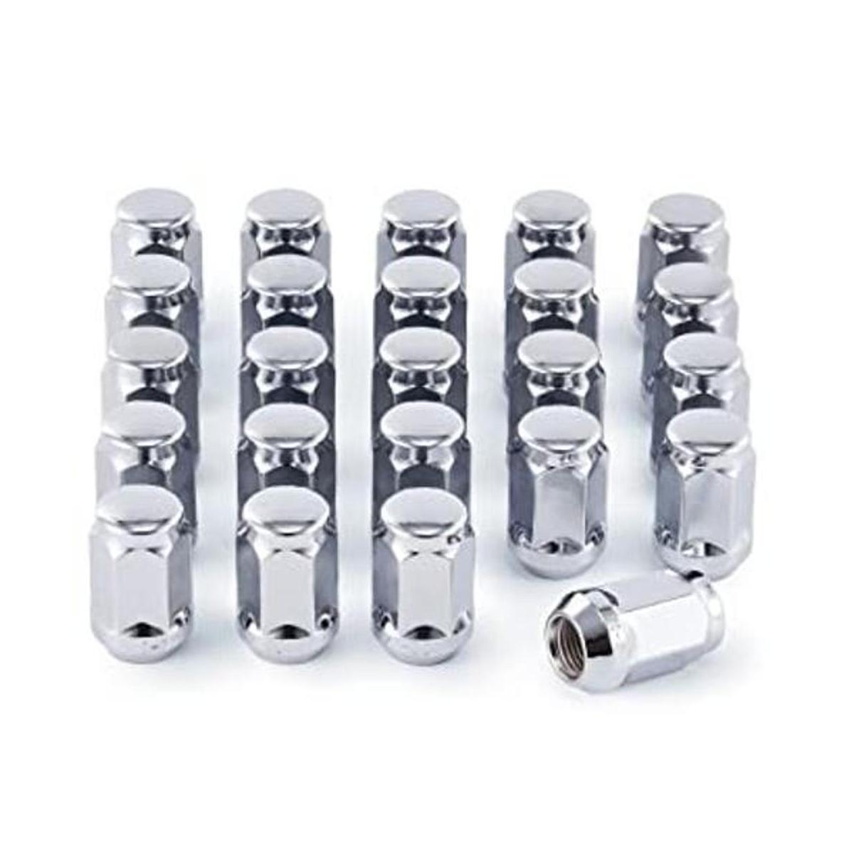 Orion Motor Tech 24 tuercas cromadas de 12 a 20 piezas