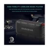 DarkBlue Altavoz Bluetooth portátil para exteriores con_2