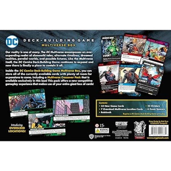 Caja multiverso de juego de construcción de mazos DC_6