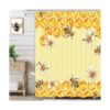 NYMB Bee in Flower Take Honey Cortina de ducha de 67.7 x_2