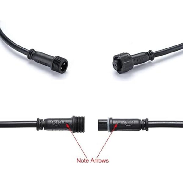 QACA Kit de luces LED para cubierta accesorios_3