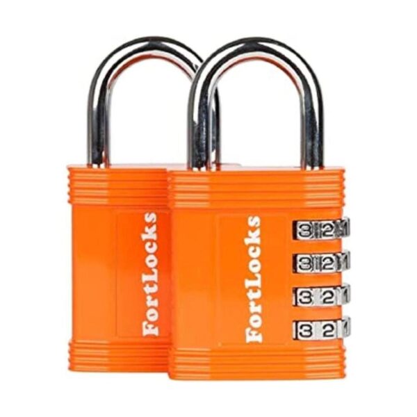 FortLocks Candado Cerradura de combinación de 4 dígitos