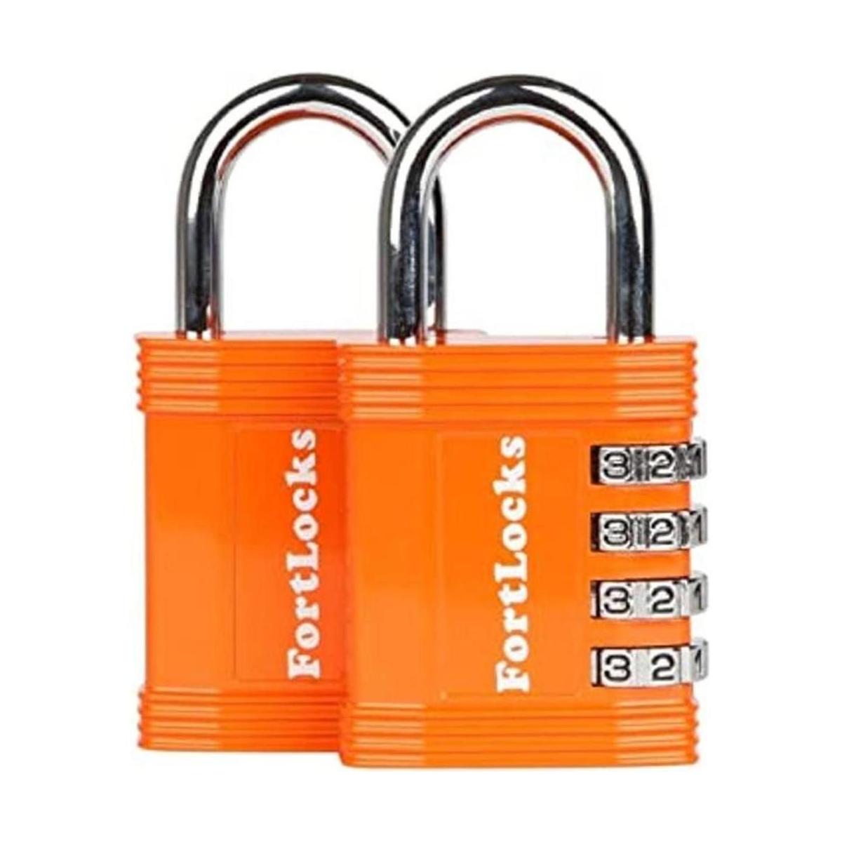 FortLocks Candado Cerradura de combinación de 4 dígitos