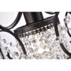 EDVIVI Amorette Mini candelabro de cristal 1 luz moderna_4