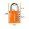 FortLocks Candado Cerradura de combinación de 4 dígitos