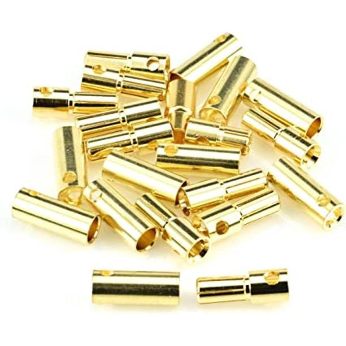 Apex RC Productos 55 mm machohembra chapados en oro