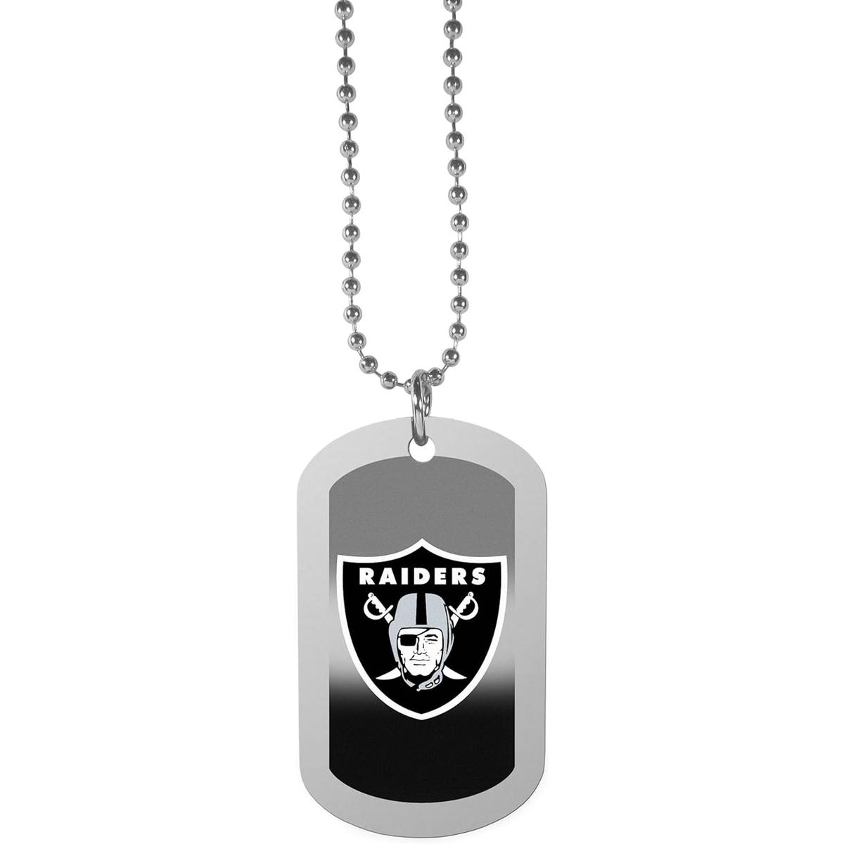 NFL Siskiyou Sports Fan Shop Las Vegas Raiders Team Tag