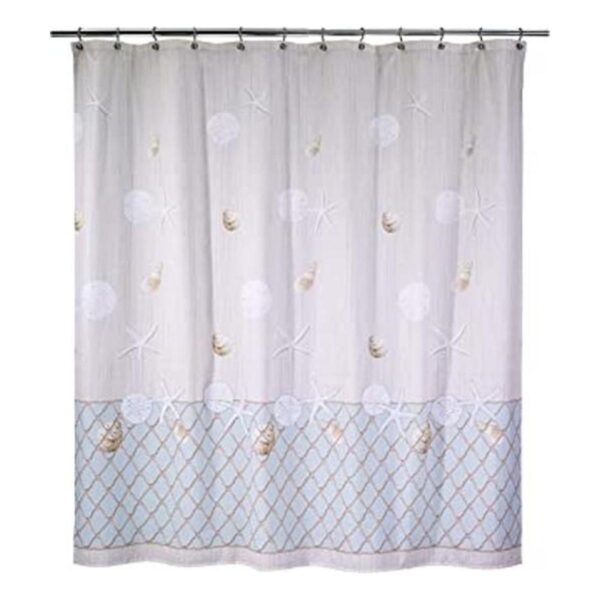Avanti Home Colección Seaglass Cortina de ducha con_1