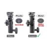 Anwenk Soporte de luz giratoria Speedlite con soporte_2