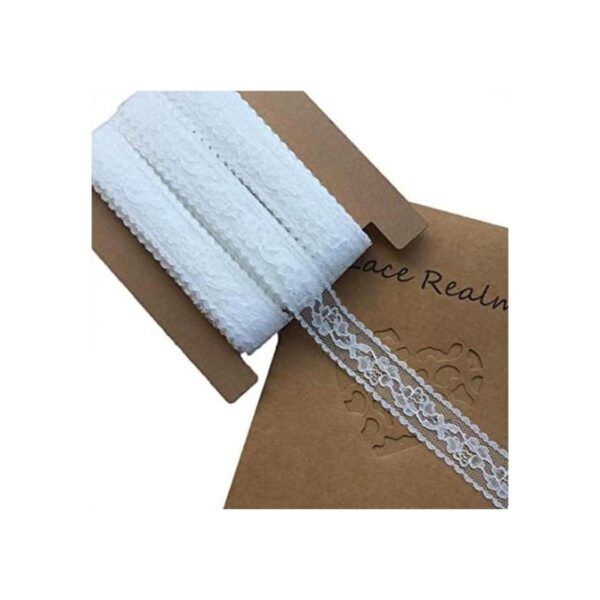 LACE REALM Cinta de encaje de 1 pulgada de ancho x 30_1