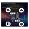 Cargador USB 12v24v monitor de voltaje LED para iPhone_4