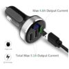 Cargador USB 12v24v monitor de voltaje LED para iPhone_3