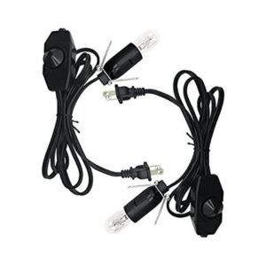 Haraqi Cables de lámpara de sal del Himalaya con_1