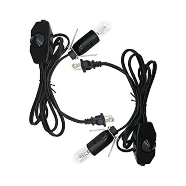 Haraqi Cables de lámpara de sal del Himalaya con_1