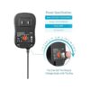 Belker Adaptador universal de 30 W 3 V 4.5 V 5 V 6 V_2