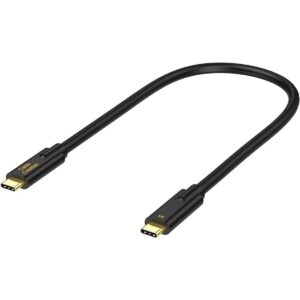 Cable USB C a USB C de 1 pie CableCreation 5A100 W_1