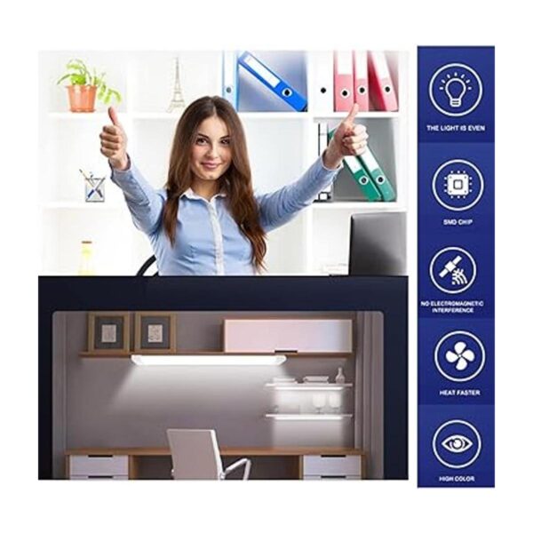 GALYGG Lámpara LED de 2 pies 26 W 2300 lm 6500 K luz_4