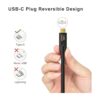 Cable USB C a USB C de 1 pie CableCreation 5A100 W_2