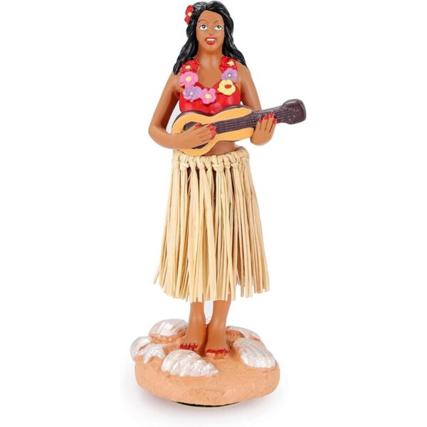 BCSmyer Muñeca hawaiana de tablero de niña Hula con_1