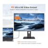 Cable USB C a USB C de 1 pie CableCreation 5A100 W_6
