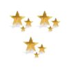 Beistle 9 piezas 3D Foil Star Centerpieces 3D 3 8_1