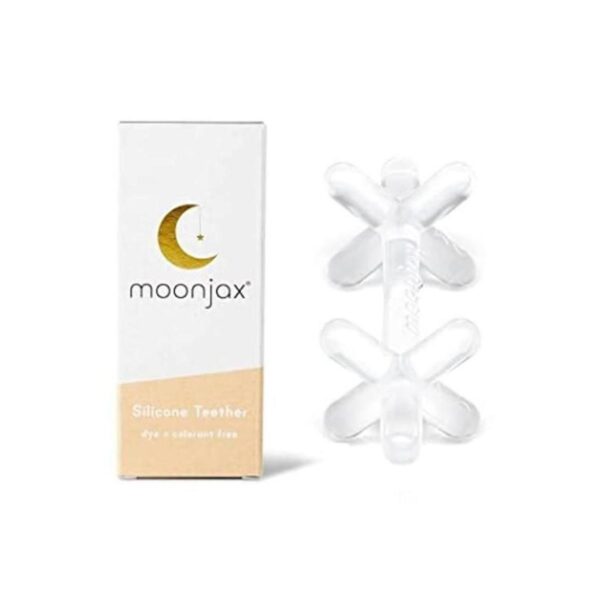 Moonjax Juguetes de dentición de silicona para bebés_1